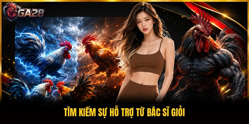 Tìm kiếm sự hỗ trợ từ bác sĩ giỏi